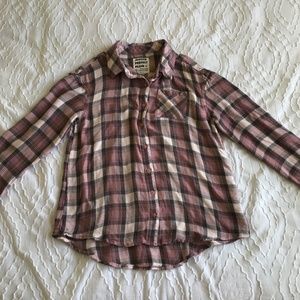 Plaid Button Shirt